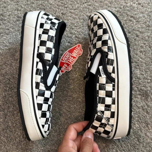 Vans | NIB MTE Slip-Er 2 Checkered Cabin Shoes - Picture 8 of 13